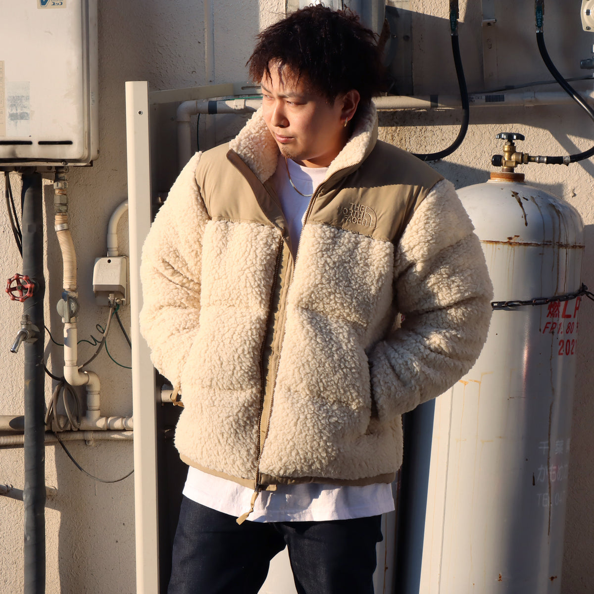 日本未発売 ノースフェイス シェルパ ヌプシ Sherpa nuptse XXL 