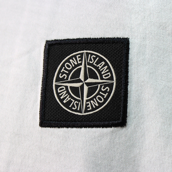 【STONE ISLAND】 ロゴ パッチ クルーネック T シャツ