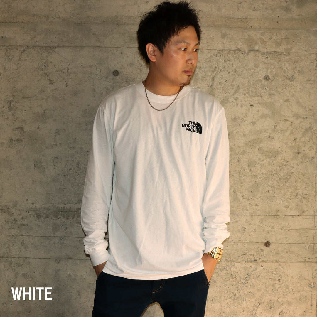 【THE NORTH FACE】MEN’S LONG SLEEVE BOX NSE TEE 長袖 ロンT ボックスロゴ US規格 - INCRESPATURA（インクレスパトゥーラ）#色_white