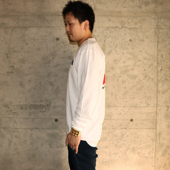 【THE NORTH FACE】MEN’S LONG SLEEVE BOX NSE TEE 長袖 ロンT ボックスロゴ US規格 - INCRESPATURA（インクレスパトゥーラ）#色_white