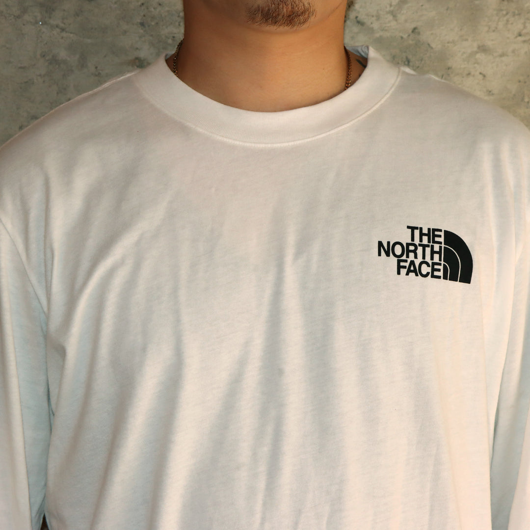 【THE NORTH FACE】MEN’S LONG SLEEVE BOX NSE TEE 長袖 ロンT ボックスロゴ US規格 - INCRESPATURA（インクレスパトゥーラ）#色_white