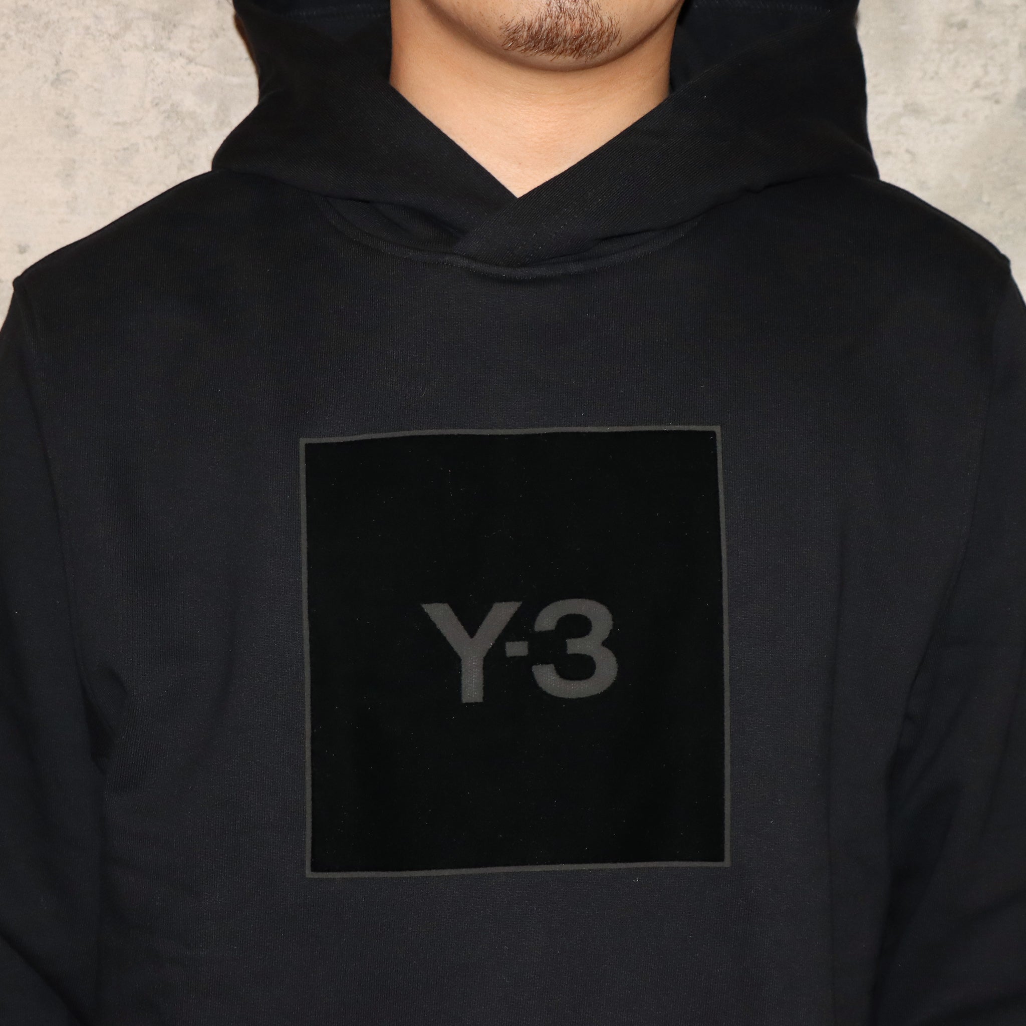 【Y-3】ワイスリー U SQUARE LOGO HOODIE メンズ フーディー パーカー