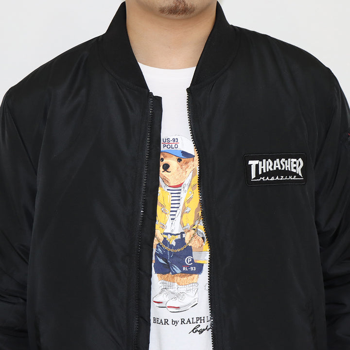 【THRASHER】 BOMBER JACKET 17284