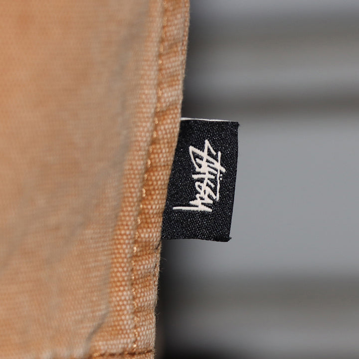 【STUSSY】washed canvas work jacket