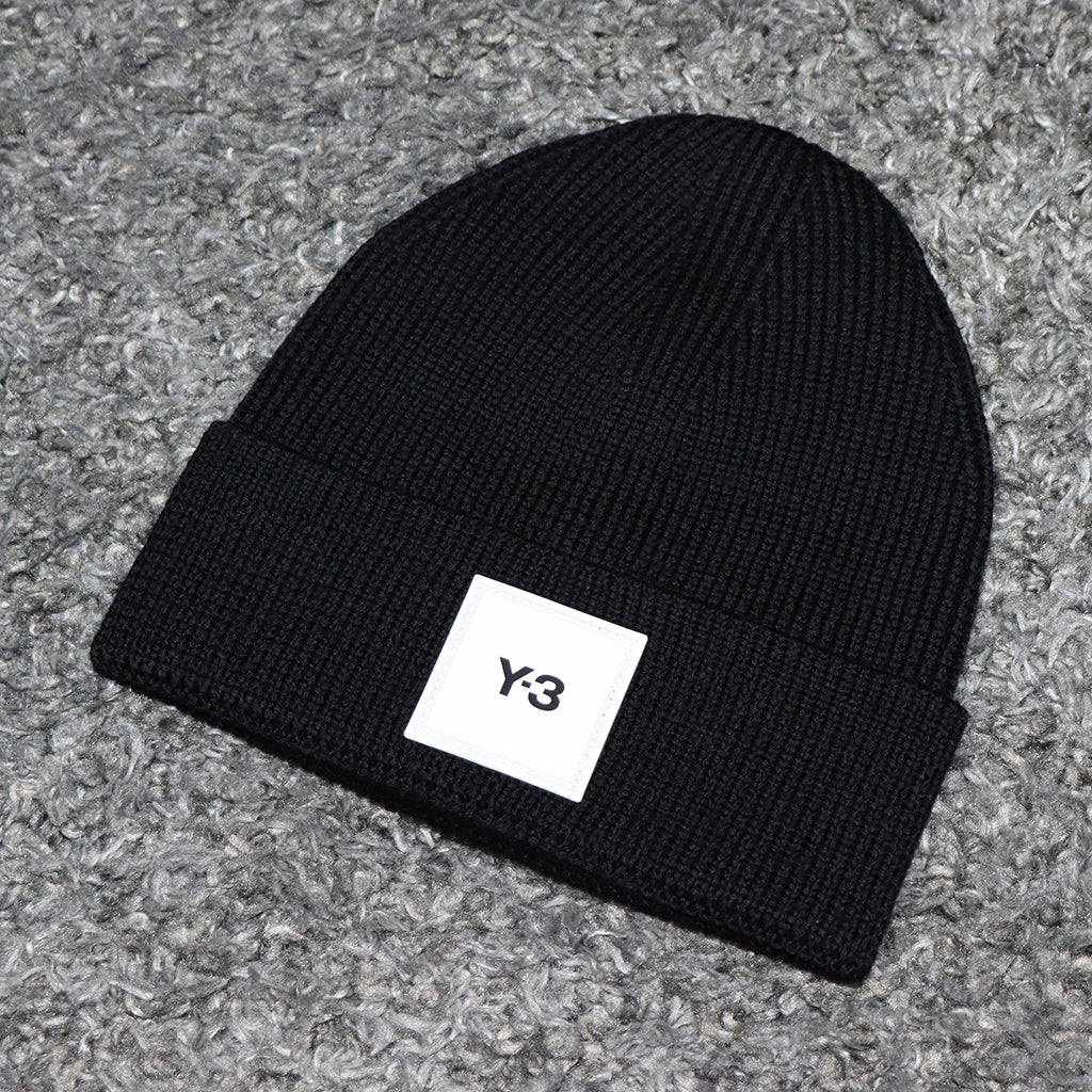 【Y-3】 BEANIE H54025 UNISEX BLACK ワイスリー