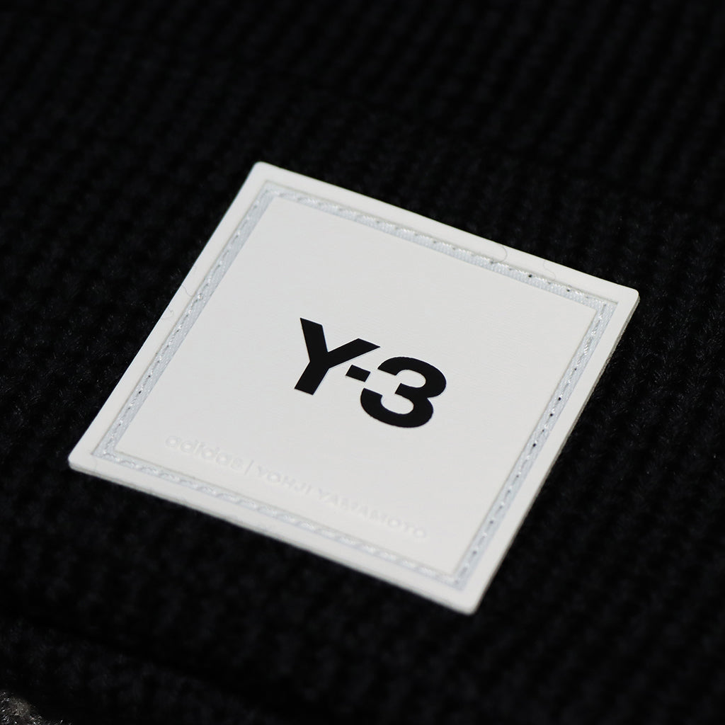 【Y-3】 BEANIE H54025 UNISEX BLACK ワイスリー