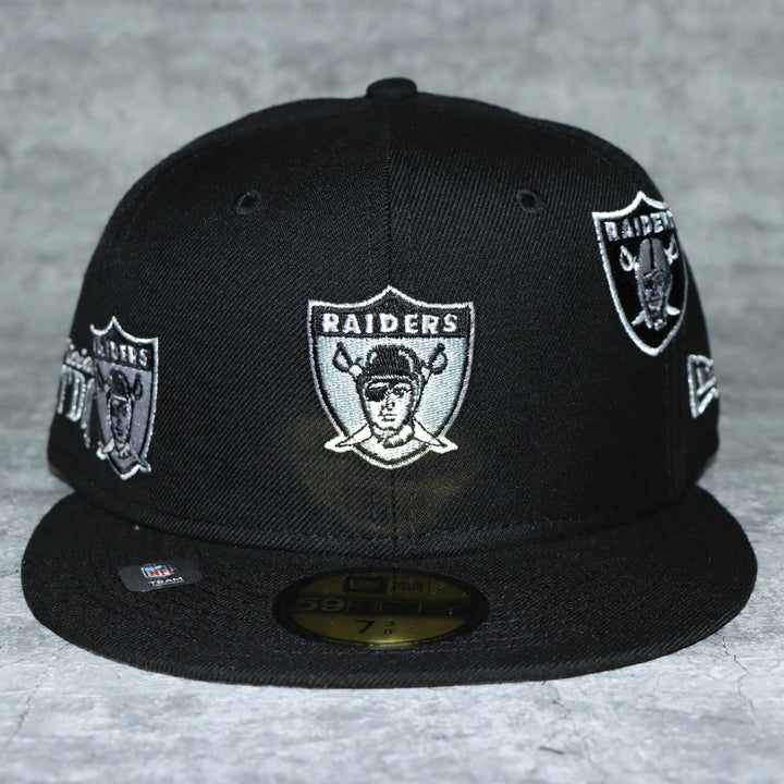 【NEW ERA】59FIFTY JUST DON X LAS VEGAS RAIDERS ラスベガス・レイダース キャップ - INCRESPATURA（インクレスパトゥーラ）