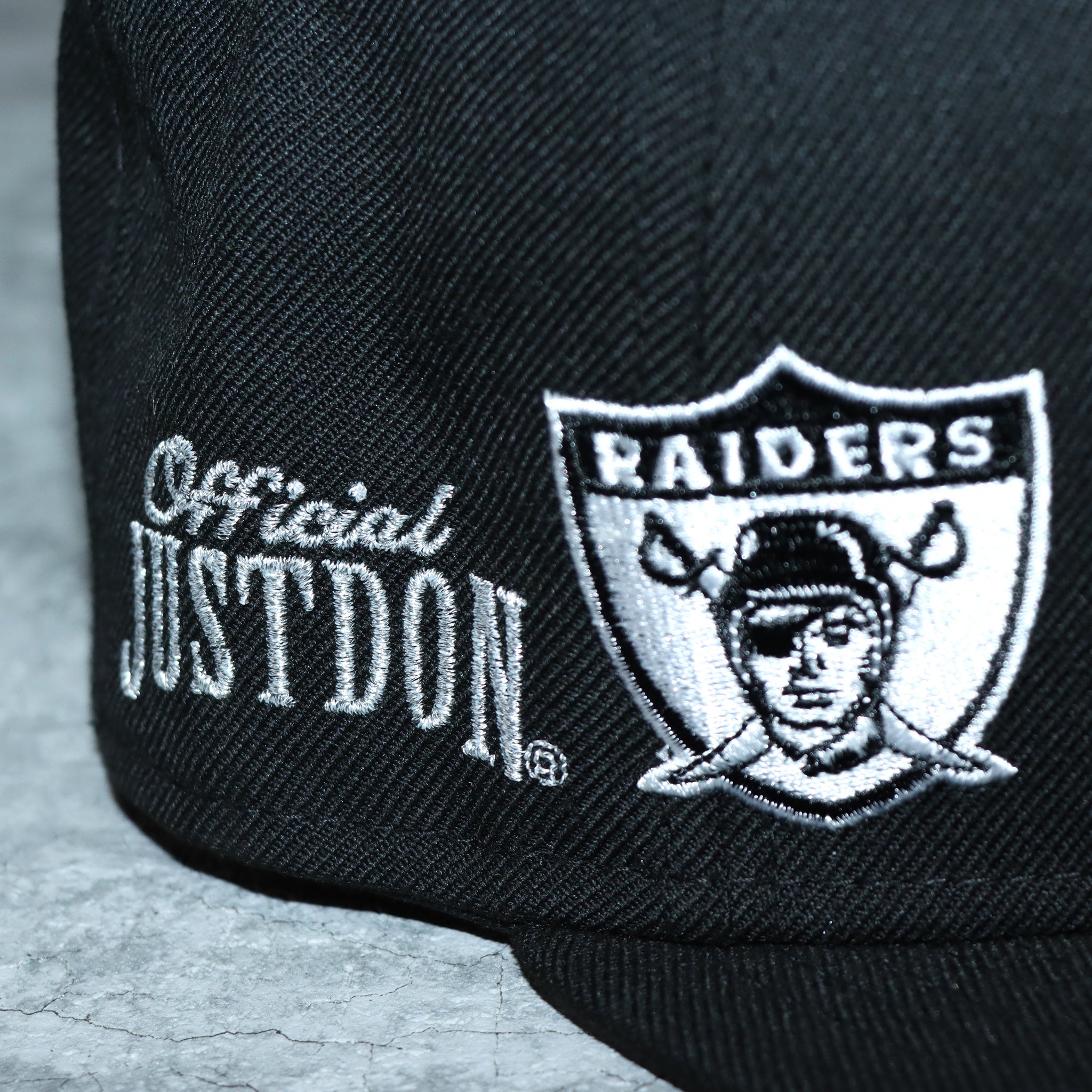 【NEW ERA】59FIFTY JUST DON X LAS VEGAS RAIDERS ラスベガス・レイダース キャップ